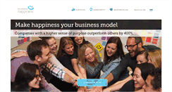 Desktop Screenshot of deliveringhappiness.com